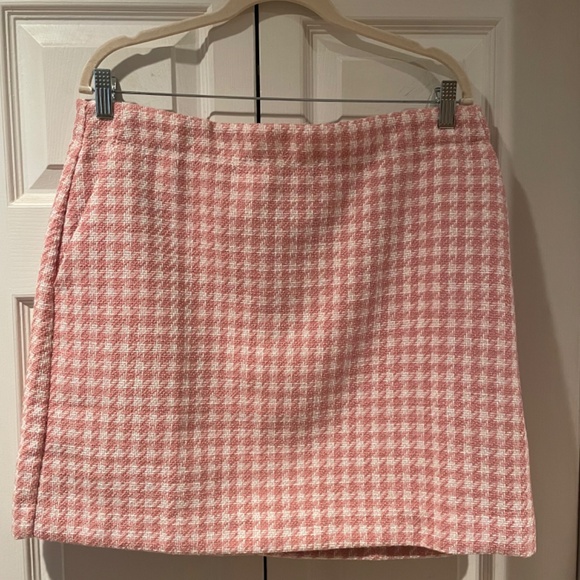 Loft Houndstooth Skirt - Picture 5 of 6